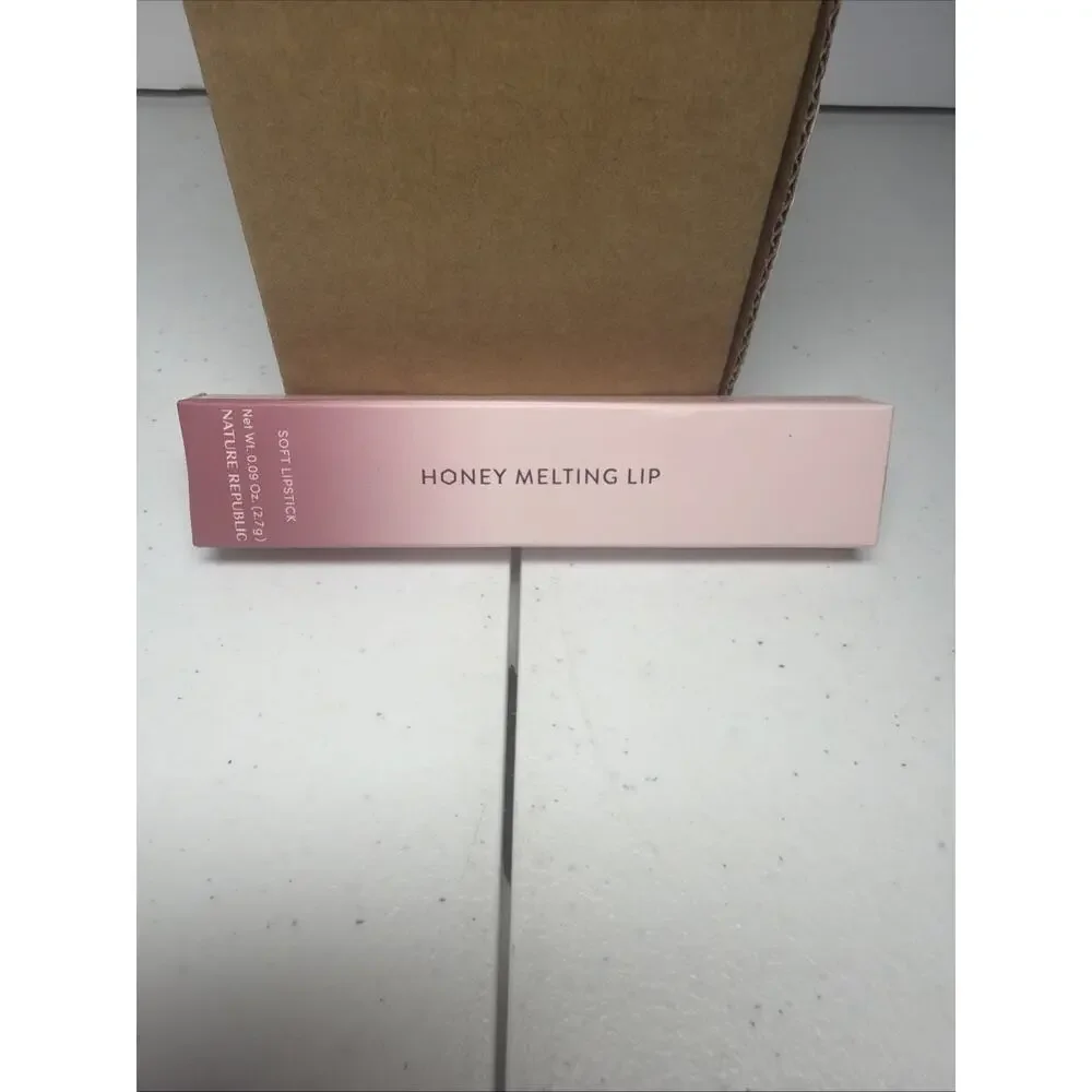 Nature Republic Honey Melting Lip – Rose Pink Hydrating Glossy Lipstick NEW